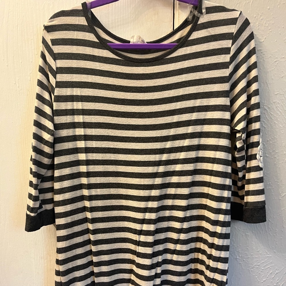 Striped Maternity Tunic